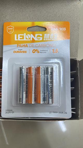 PILHA DE CARBONO LELONG