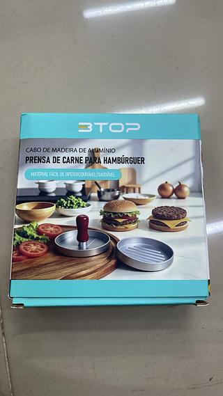 PRENSA DE CARNE PARA HAMBURGUER BTOP