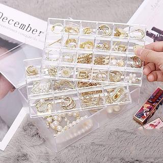 PORTA JOIAS STORAGE BOX MULTILAYER PORTABLE JEWELRY LUATEK