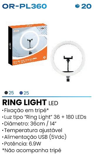 KIT DE ILUMINAÇAO FOTOGRAFICA 14 POLEGADAS OBERON