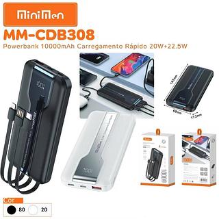 CARREGAMENTO SUPER RAPIDO POWER BANK 22.5W 10000MAH MINIMEN