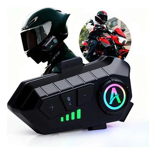 FONES SEM FIO PARA CAPACETE DE MOTO COM COMUNICACAO DUPLA ATEC