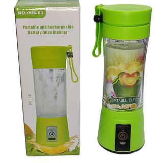 LIQUIFICADOR PORTATIL 380ML COLORIDO