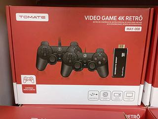 BASTÂO DE JOGO 4K ULTRA HD COM CONTROLE USB TOMATE