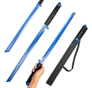FACÃO ESTILO ESPADA NINJA AÇO INOX LUATEK