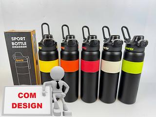 GARRAFA TERMICA SPORT BOTTLE 750ML(COM DESIGN)