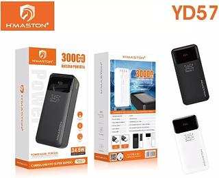 BATERIA PORTATIL COM CABO EMBUTIDO 10000MAH HMASTON