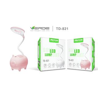 LUMINARIA TOUCH DE MESA FLEXIVEL PORTA CANETA VERDE