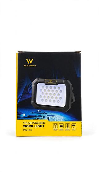 SOLAR-POWERED WORK LIGHT BRASWEI