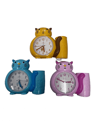 RELOGIO ANALOGICO COM DESPERTADOR LUATEK