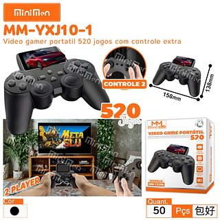 VIDEO GAME PORTATIL 520 JOGOS MINIMEN