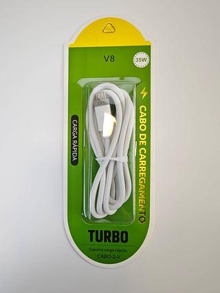 CABO DE CARREGAMENTO TURBO 35W V8