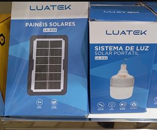 SISTEMA DE LUZ SOLAR PORTÁTIL LUATEK