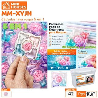 CAPSULAS LAVA ROUPA 5EM1 MINIMEN