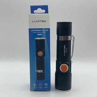 LANTERNA DE LED RECAREGAVEL LUATEK