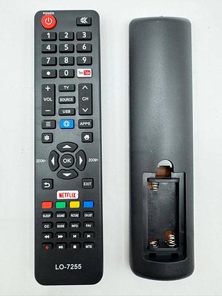 CONTROLE REMOTO SEMP TOSHIBA LED COM 4K/YOUTUBE/NETFLIX LEON/LELONG