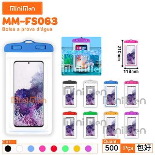 CAPA DE CELULAR Á PROVA D'ÁGUA MINIMEN