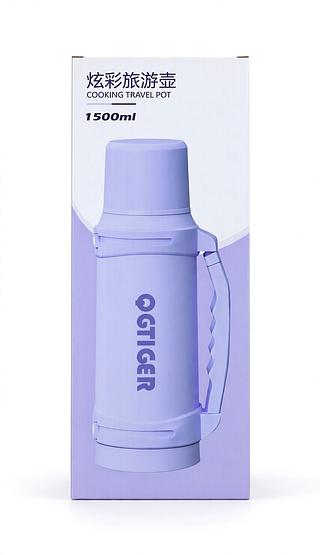 GARRAFA TERMICA 1500ML COLORFUL TRAVEL POT Q GTIGER