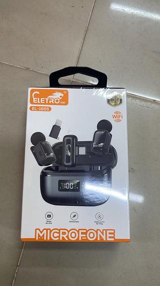 MICROFONE WIFI ELETROMEX
