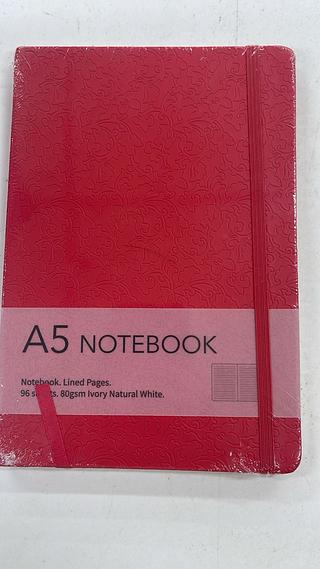 CADERNO A5 NOTEBOOK 96PAGS VERMELHO MINITIKI
