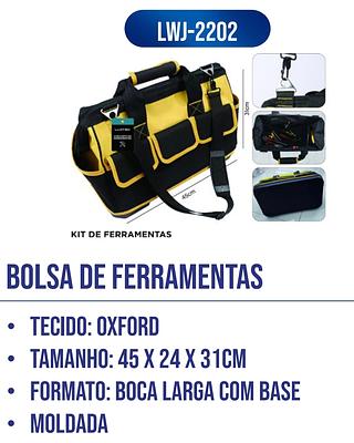 BOLSA DE FERRAMENTAS LUATEK