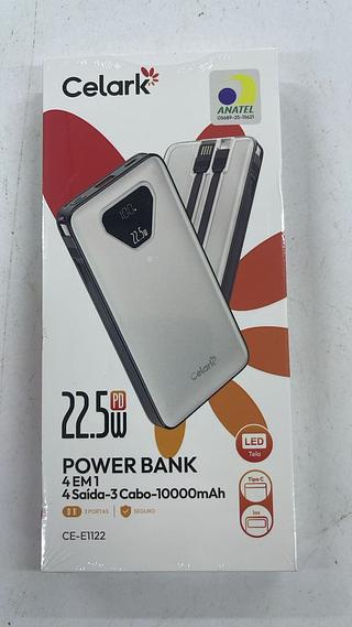 POWER BANK 4 EM 1 PD22.5W 10000MAH CELARK