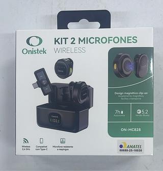 KIT 2 MICROFONES WIRELESS
