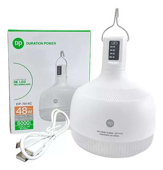 LUMINARIA DE LED RECARREGAVEL 48W 6000MAH DURATION POWER