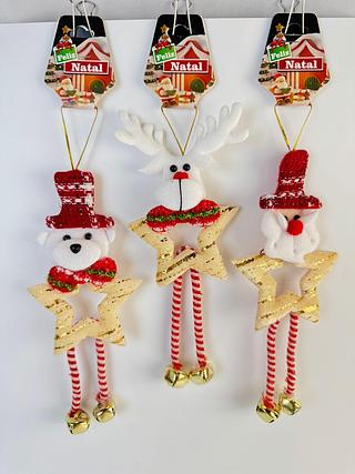 ENFEITE DE NATAL BONECO DE NEVE OÁSIS MARKET