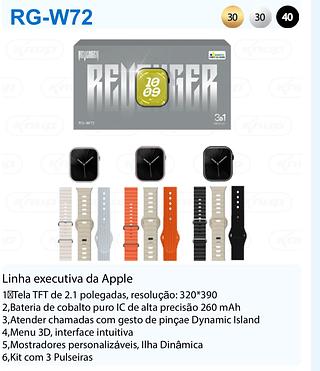 SMARTWATCH 3+1 RING REVENGER