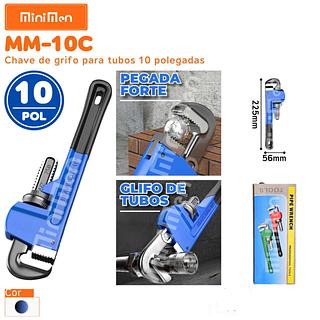 CHAVE DE GRIFO PARA TUBOS 10 POLEGADAS HEAVY DUTY