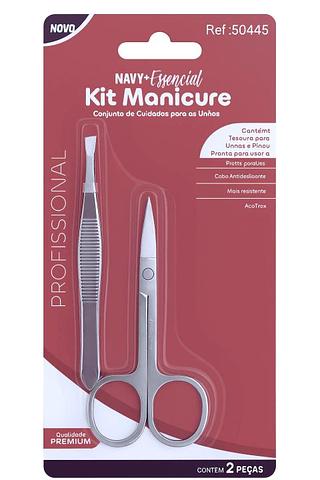 KIT MANICURE 2 PEÇAS NAVY+ESSENCIAL