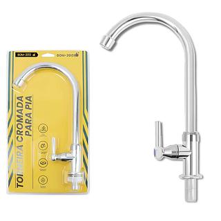 TORNEIRA CROMADA PARA PIA BOMVINK