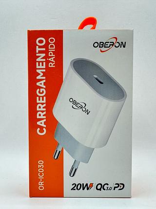 CARREGADOR RAPIDO 20W QC3.0 PD OBERON