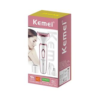 LADY SHAVER BEAUTY SET PROFISSIONAL 4IN1 KEMEI