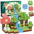 MAGNETIC BUILDING CUBES 154PCS ANIMAL FOREST BRINQUEDO DE MONTAR