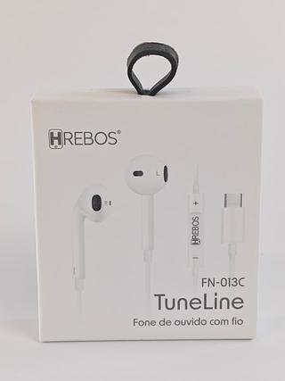 FONE DE OUVIDO COM FIO TUNELINE HREBOS