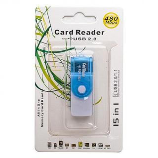 CARD READER LEITOR DE CARTAO DE MEMORIA 480MBPS USB 2.0