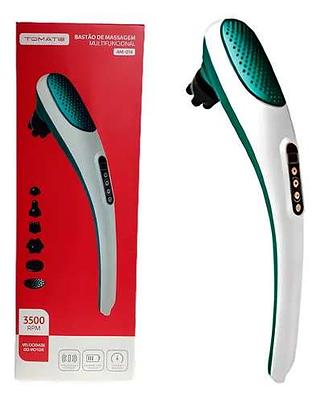 BASTAO DE MASSAGEM MULTIFUNCIONAL 3500 RPM TOMATE