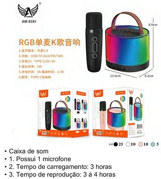 PORTATIL CAIXA DE SOM 10W OUTPUT ALTOMEX