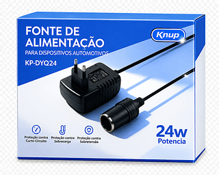 FONTE DE ALIMENTAÇÃO 24W KNUP