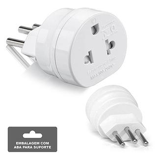 ADAPTADOR DE TOMADA 10A 250V LUATEK