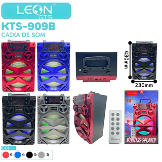 CAIXA DE SOM LEON