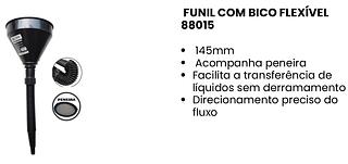 FUNIL MULTIUSO 145MM NAVY+TOOLS
