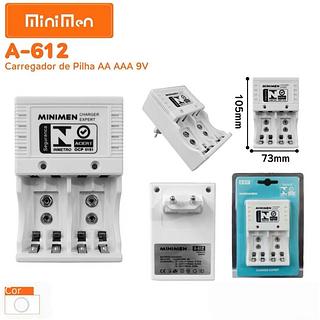 CARREGADOR DE PILHAS CHARGER EXPERT MINIMEN