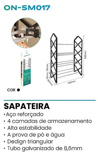 SAPATEIRA SUPORTE EM PECA UNICA ESTRUTURA ESTAVEL DURAVEL E ECOLOGICO ONISTEK