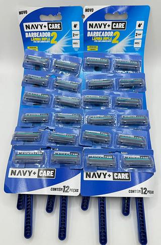 BARBEADOR PLASTICO E METAL 12 PEÇAS NAVY+PRO