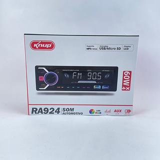 SOM AUTOMOTIVO MP3/WMA USB LCD DISPLAY KNUP