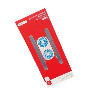 SUPORTE DE NOTEBOOK COM DUPLA REFRIGERAÇÃO TOMATE