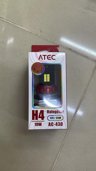 LAMPADA LED PARA FAROL H4 DE MOTO 12V / 35W ATEC